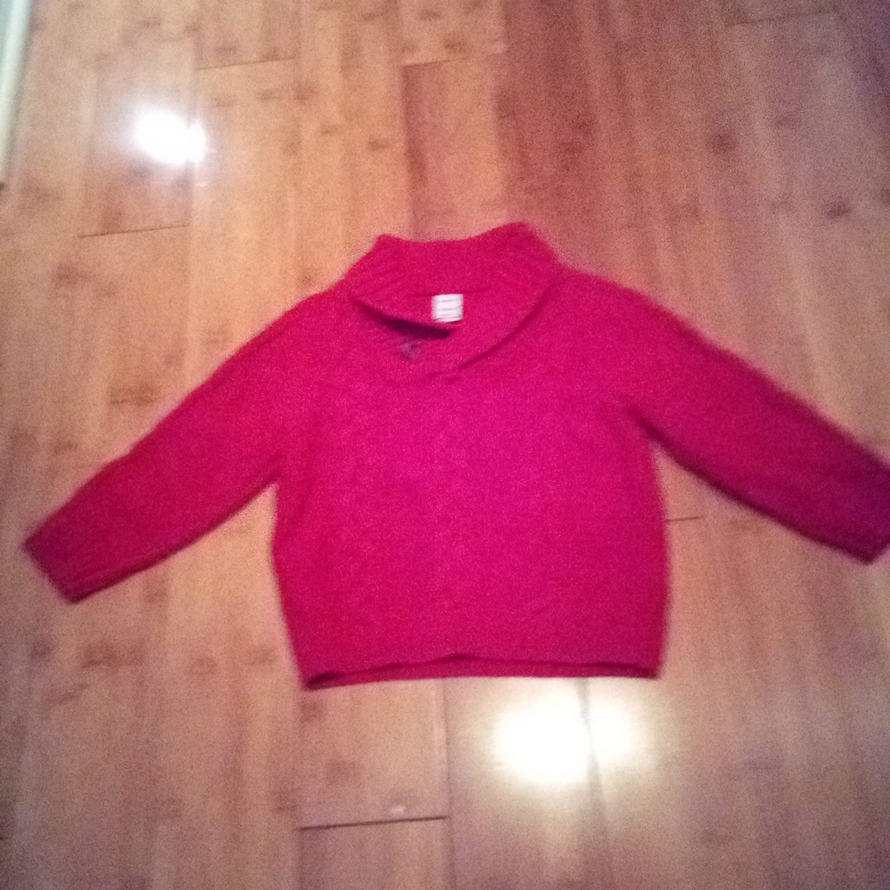 Old Navy Pink Cable Knit Sweater